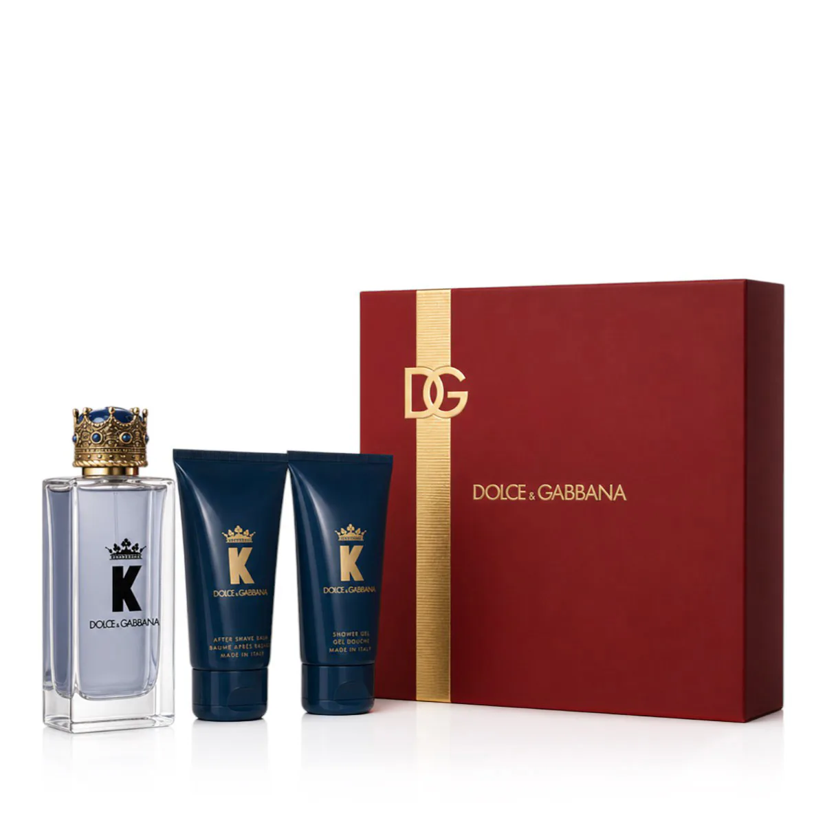 Dolce&Gabbana K pour Homme zestaw dla mężczyzn Woda toaletowa 100 ml + Balsam po goleniu 50 ml + Żel