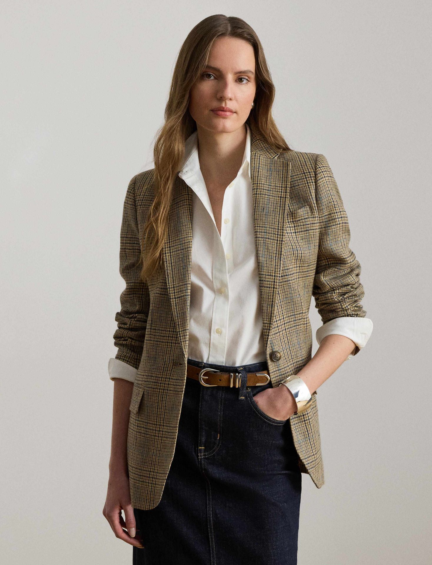 LAUREN RALPH LAUREN Lniana marynarka Relaxed fit