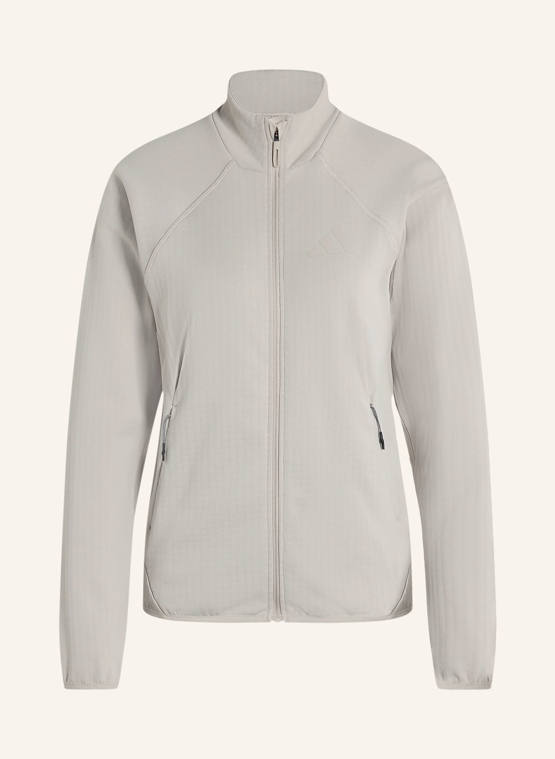 Adidas Terrex Kurtka Typu Midlayer Terrex Xperior Climawarm+ Ventknit grau