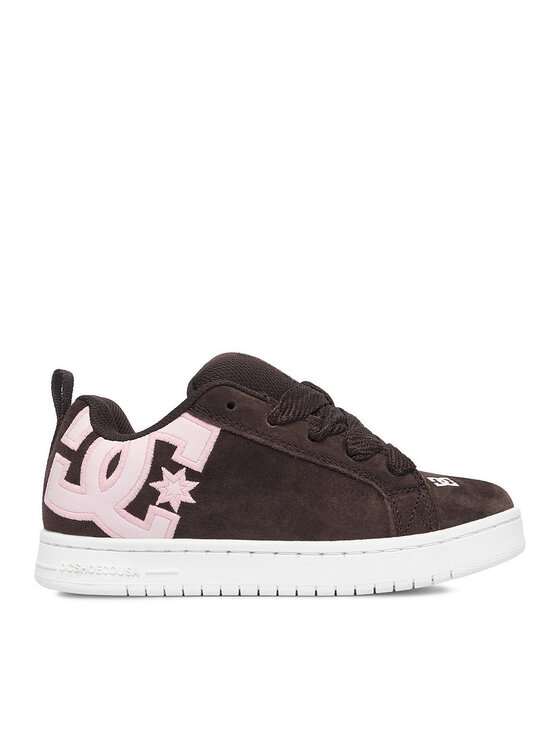 DC Shoes Sneakersy DC SHOES-CEOWB-V5-10117K Brązowy ciemny