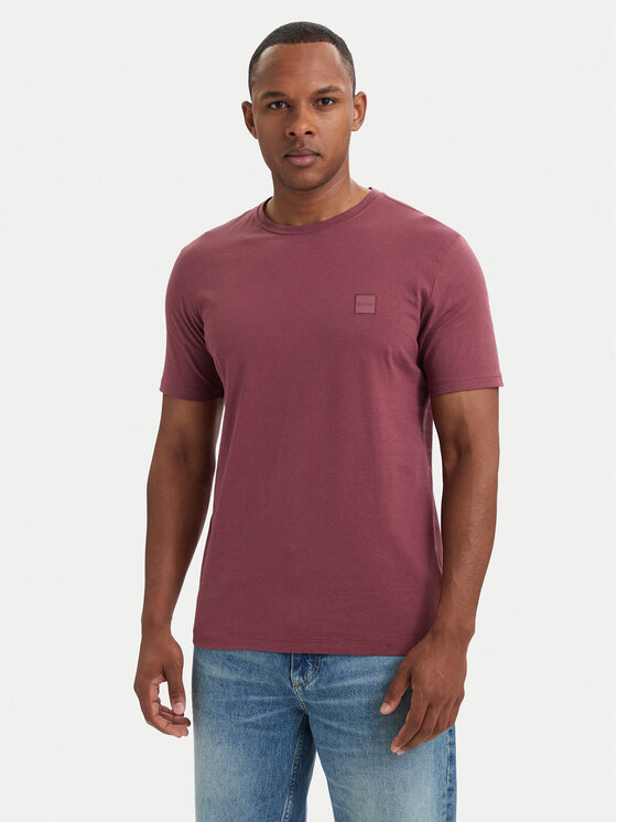 BOSS T-Shirt Tales 50508584 Czerwony Regular Fit