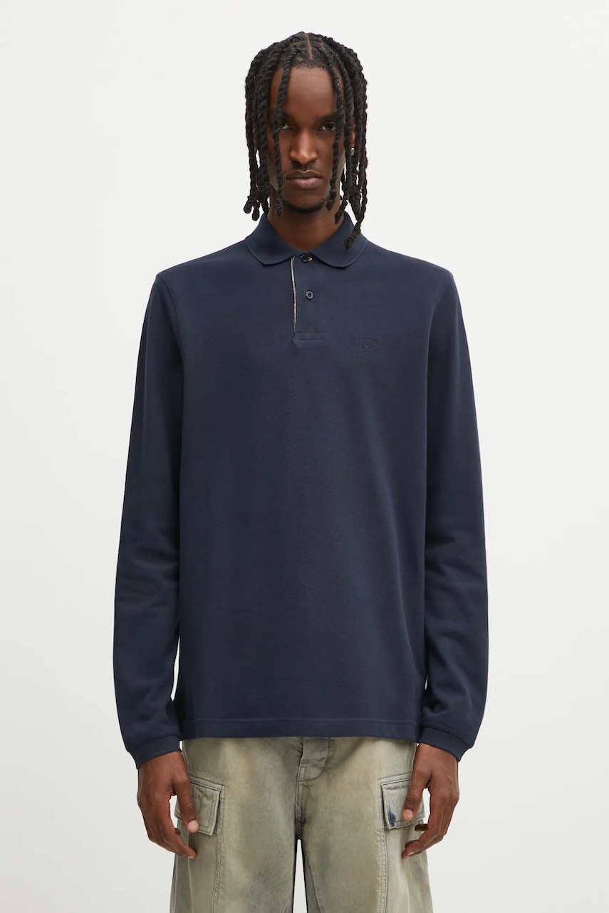 Barbour longsleeve bawełniany