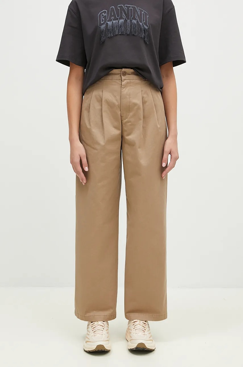 Carhartt WIP spodnie bawełniane Leola Pant