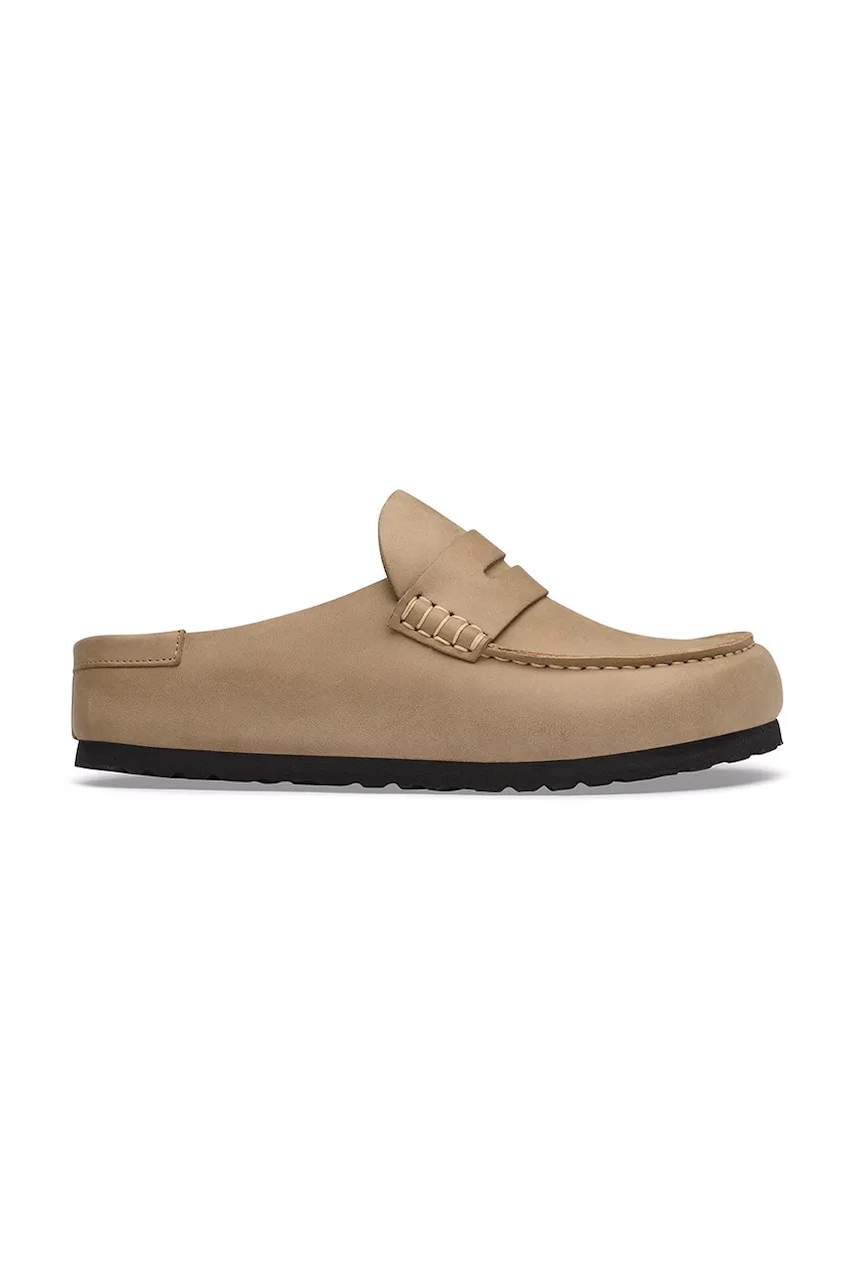 Birkenstock Naples Wrapped LEOI klapki mules damskie skórzane