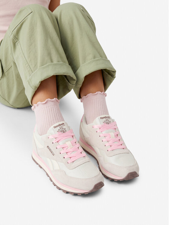Reebok Sneakersy REEBOK-EO-CLASSIC AZ 100269667 Kremowy