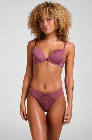Hunkemöller Brazyliany Selena Fioletowy