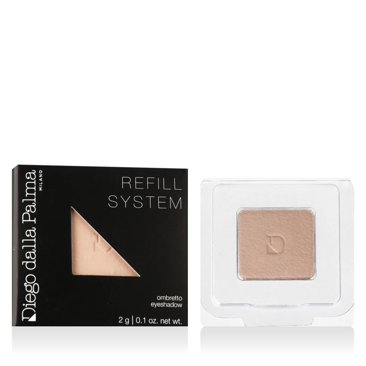 Diego Dalla Palma Refill System Eyeshadow 2 g odcień 162 Pale Beige