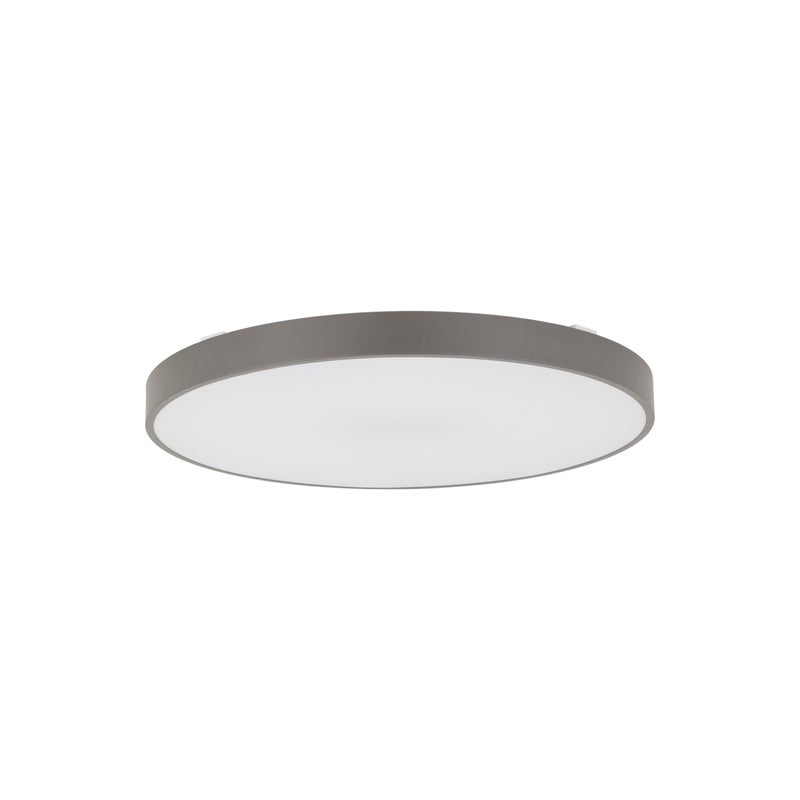 Lampa Sufitowa Łazienkowa Tk Lighting Velis Brązowy Plafon Led 40W Ip54 Zmienna Barwa, Ściemniany