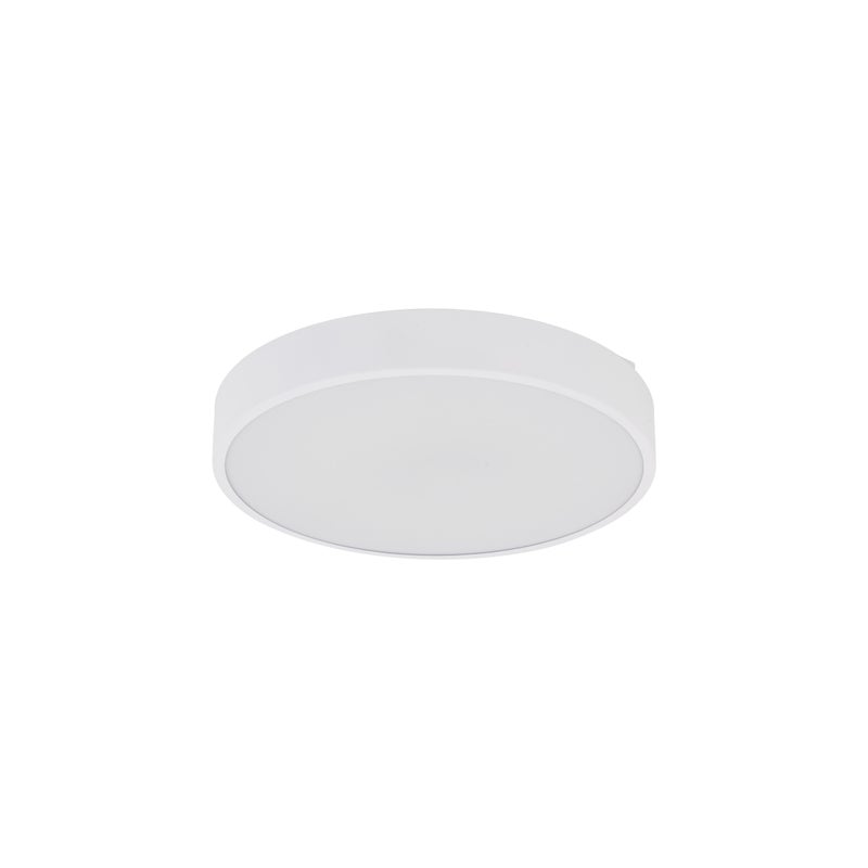 Lampa Sufitowa Łazienkowa Tk Lighting Velis Biała Plafon Led 24W Ip54 Zmienna Barwa, Ściemniany