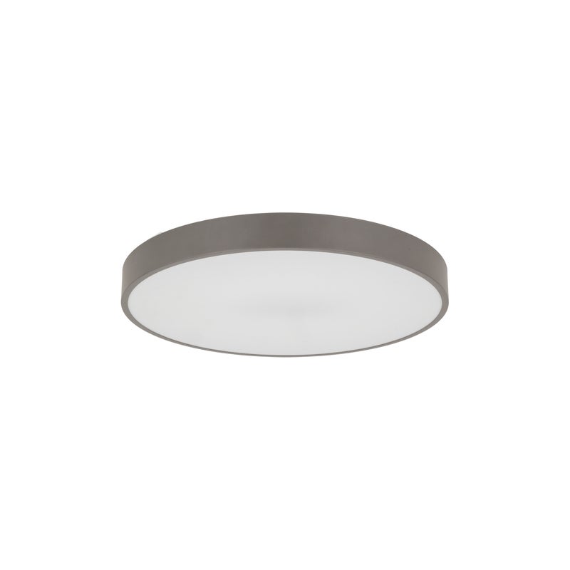 Lampa Sufitowa Łazienkowa Tk Lighting Velis Brązowy Plafon Led 30W Ip54 Zmienna Barwa, Ściemniany