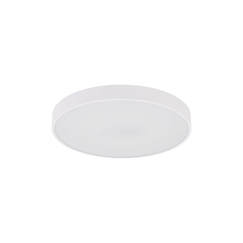 Lampa Sufitowa Łazienkowa Tk Lighting Velis Biała Plafon Led 30W Ip54 Zmienna Barwa, Ściemniany