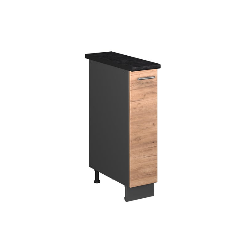 Vicco Szafka apteczna Fame-Line, Dąb goldkraft/Antracyt, 20 cm, BP Antracyt
