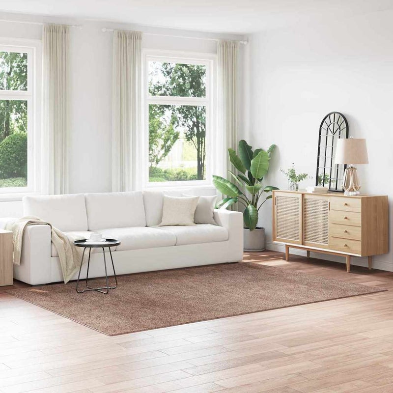 Antypoślizgowy dywan shaggy Brązowy 200 x 290 cm PP vidaXL