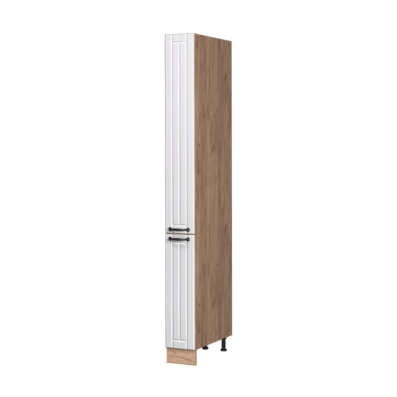 Vicco Szafka aptekarska Fame-Line, Biały rustykalny/Dąb goldkraft, 20 cm