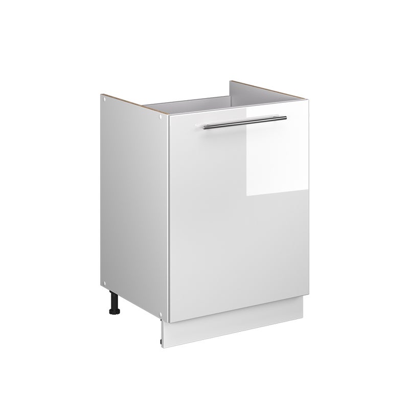 Vicco Szafka pod zlew Fame-Line, Biały wysoki połysk/Biały, 60 cm