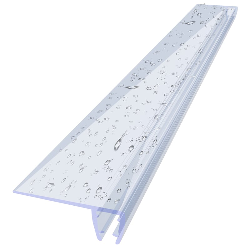 Uszczelka prysznicowa DK02 4-5 mm do kabiny prysznicowej 130 cm PCV transparentna