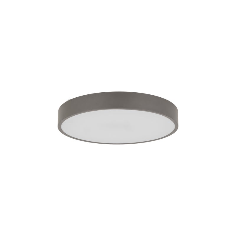 Lampa Sufitowa Łazienkowa Tk Lighting Velis Brązowa Plafon Led 24W Ip54 Zmienna Barwa, Ściemniany