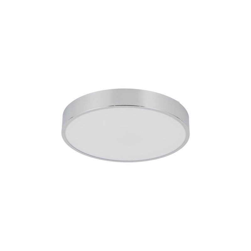 Lampa Sufitowa Łazienkowa Tk Lighting Velis Chrome Plafon Led 24W Ip54 Zmienna Barwa, Ściemniany