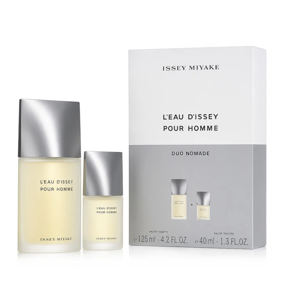 Issey Miyake L'Eau d'Issey Pour Homme zestaw dla mężczyzn Woda toaletowa 125 ml + Woda toaletowa 40