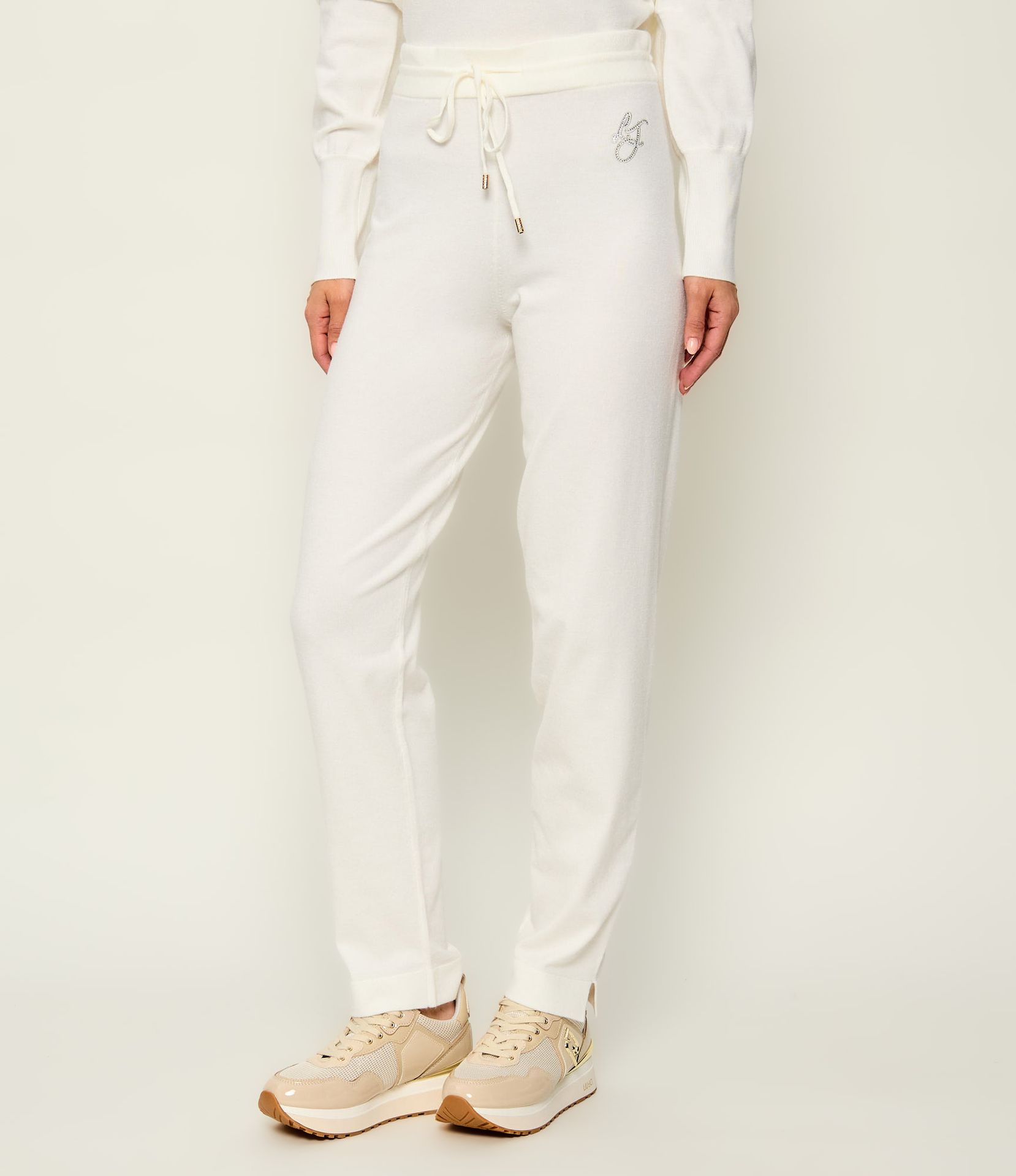 Liu Jo Sport Spodnie dzianinowe Regular Fit