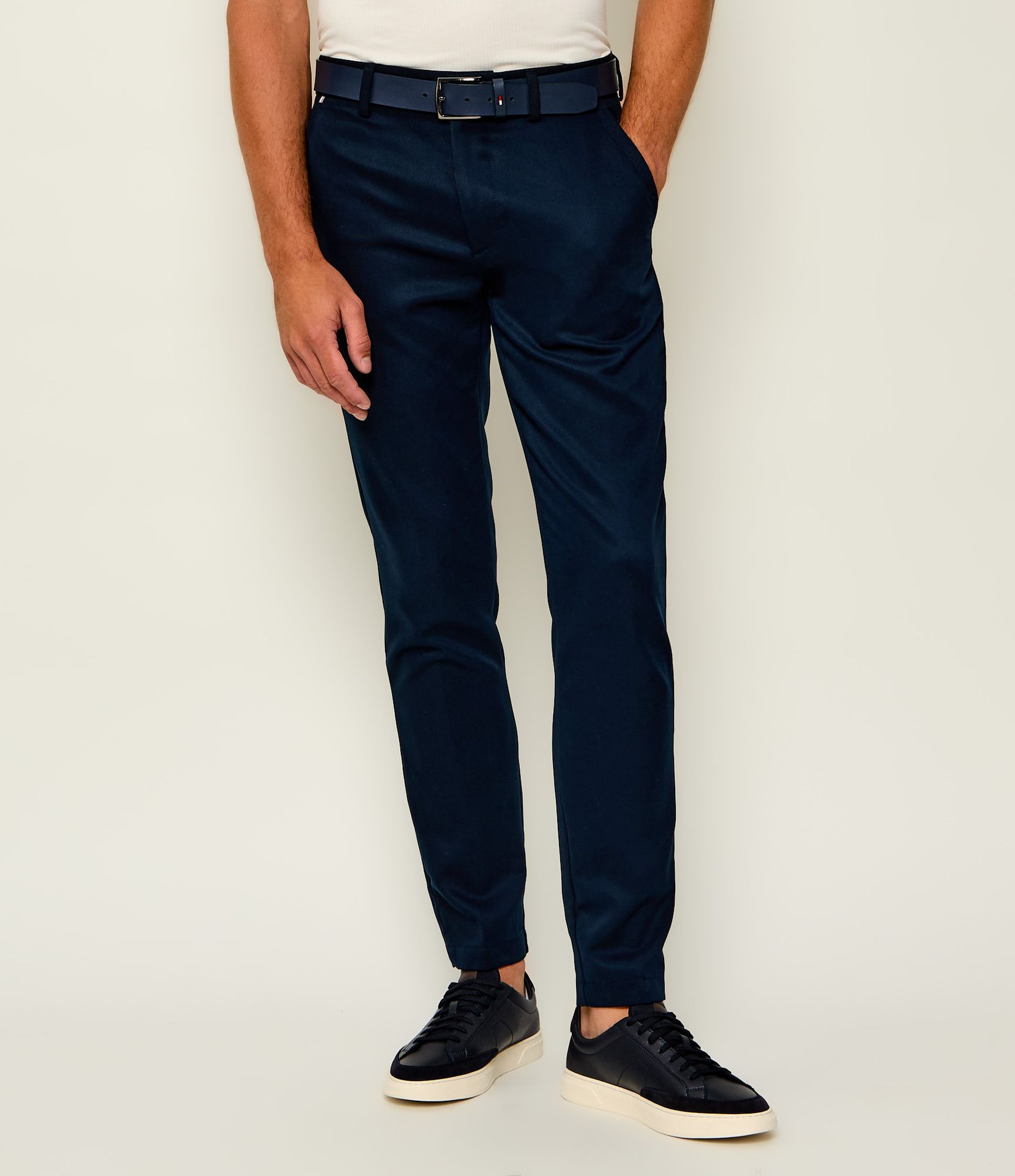 BOSS BLACK Spodnie chino H-Kaiton1 Slim Fit