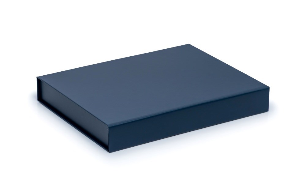 Pudełko Magnetyczne Granatowe 280x210x40mm (zew) M Karton Na Magnes