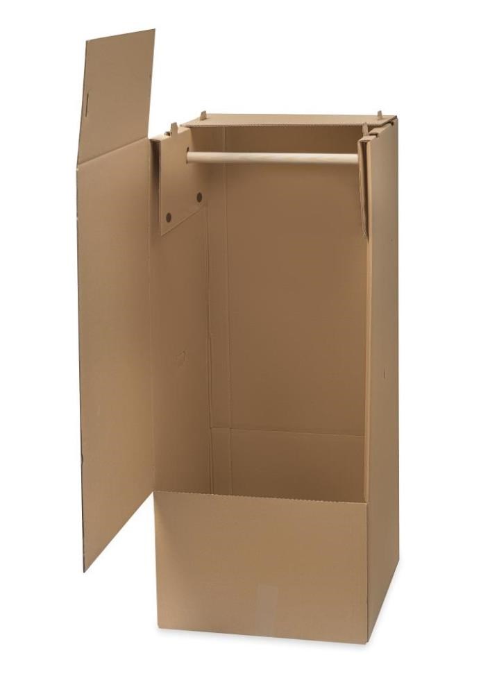 Karton Przeprowadzkowy Garderobiany 500x500x1200mm Szafa z drążkiem