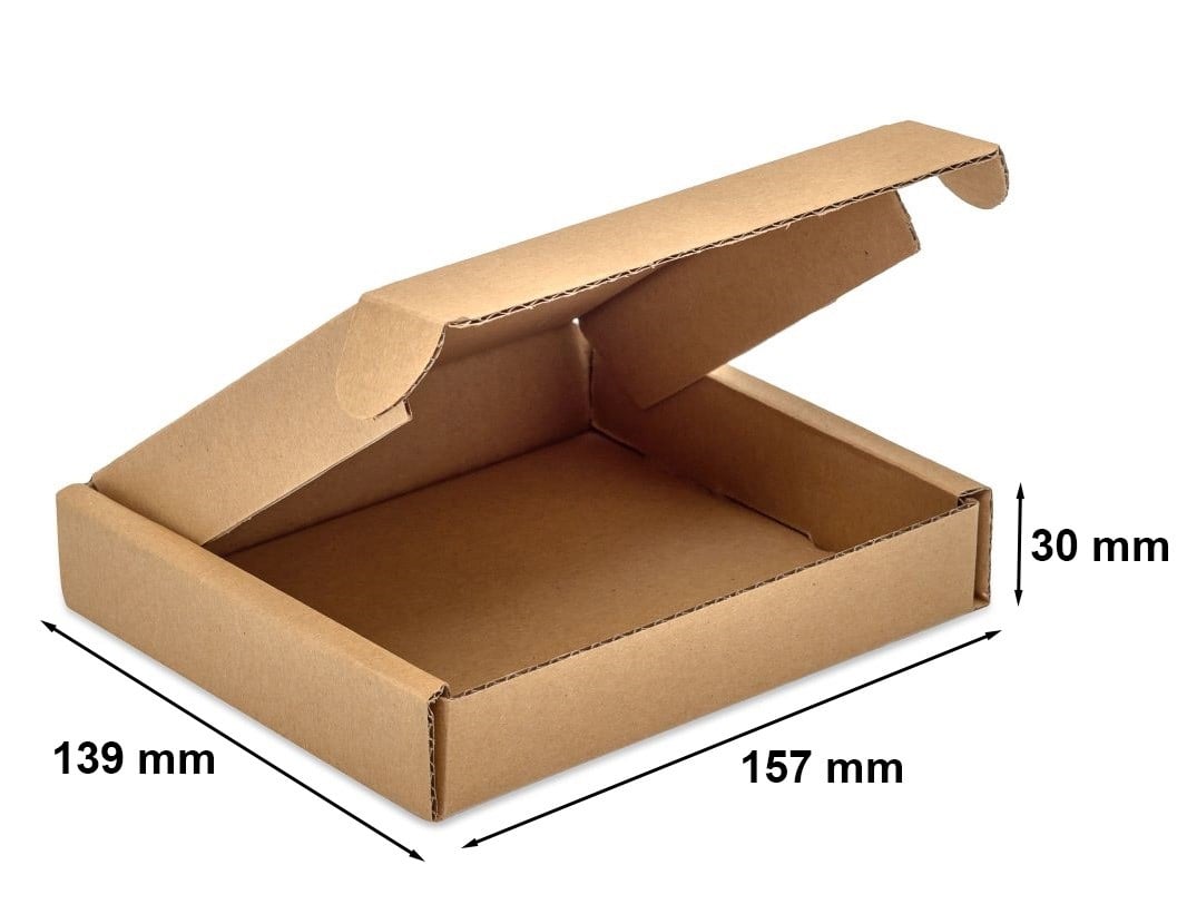 Karton wykrojnikowy FEFCO 427 157x139x30 mm do Paczkomatu InPost XS
