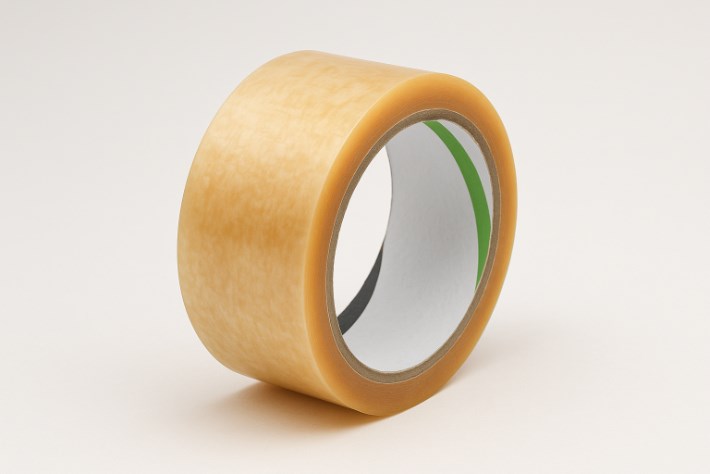 Taśma pakowa PVC transparentna mocna klejąca do kartonów 48mm/60m