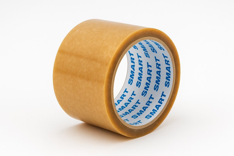 Taśma pakowa klejąca Smart Solvent transparentna kauczukowa 72mm/60m