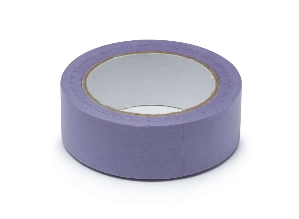 Precyzyjna taśma malarska papierowa WASHI 38mm/50m VioletMasking