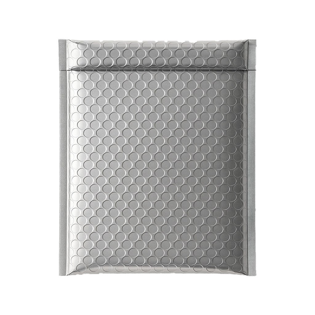 Koperta bąbelkowa metaliczna E15 220x265mm srebrna do wysyłki