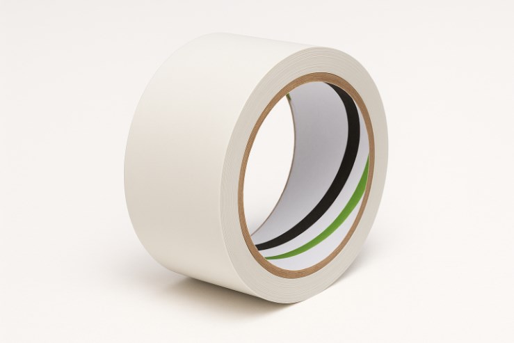 Taśma PVC biała 48mm/60m supermocna pakowa z klejem kauczukowym