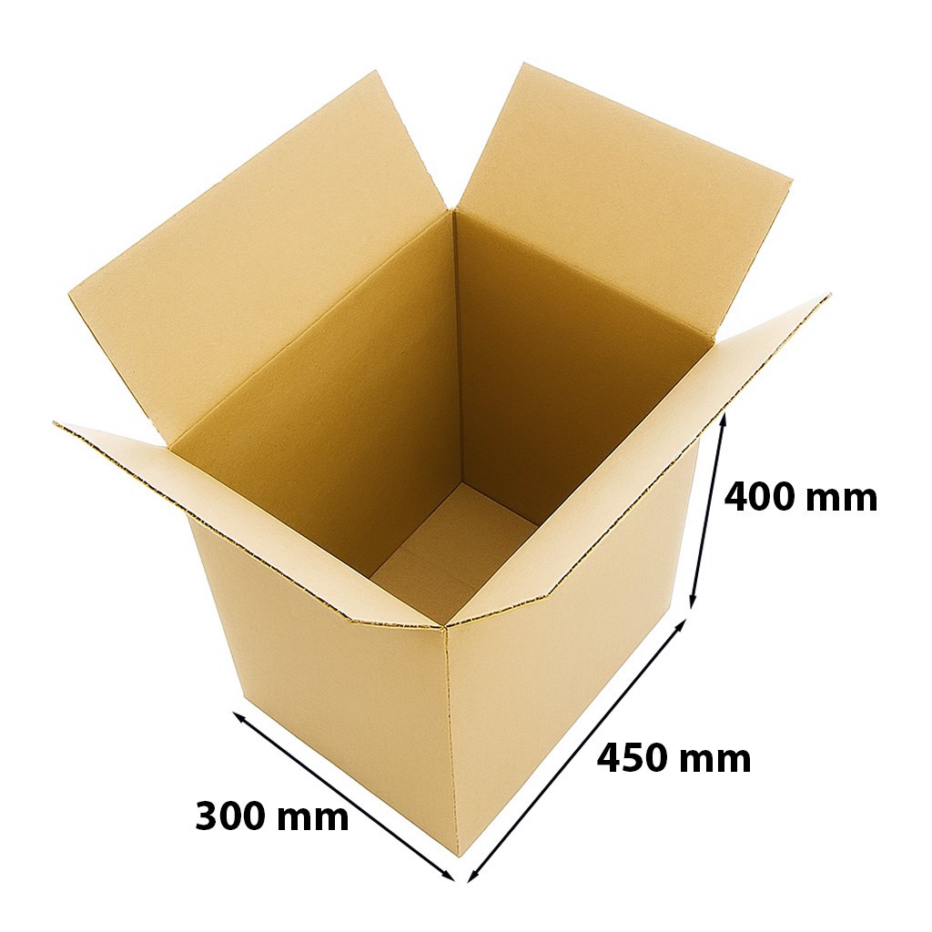 Karton klapowy pudełko InPost gabaryt C Paczkomat 450x300x400 mm A3