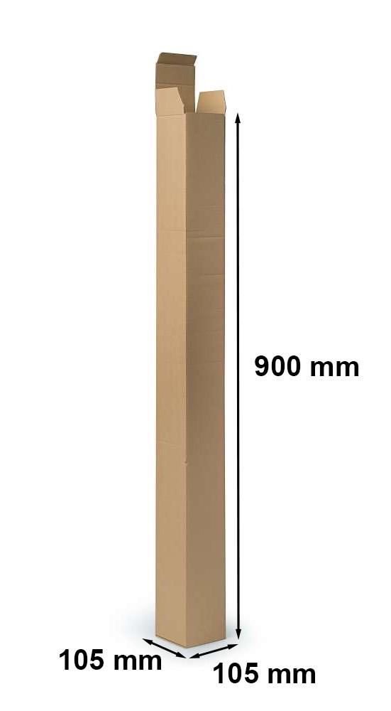 Karton wykrojnikowy podłużny 105x105x900 mm F211 na plakaty A0