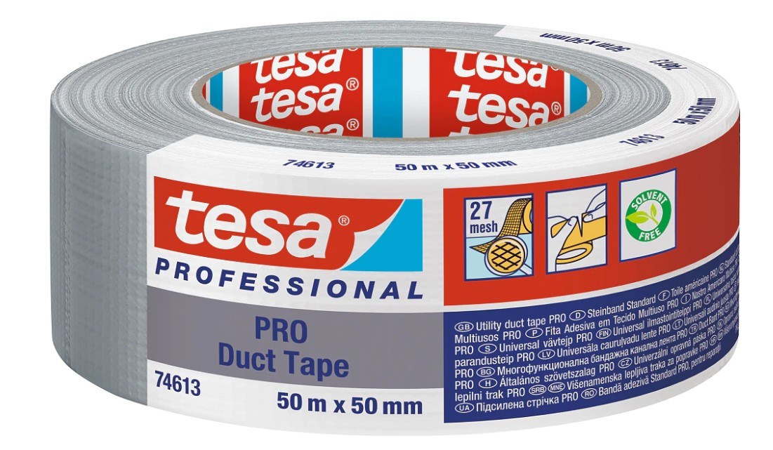 Tesa Taśma DUCT Naprawcza SREBRNA 50mm/50 Montażowa Bardzo Mocna