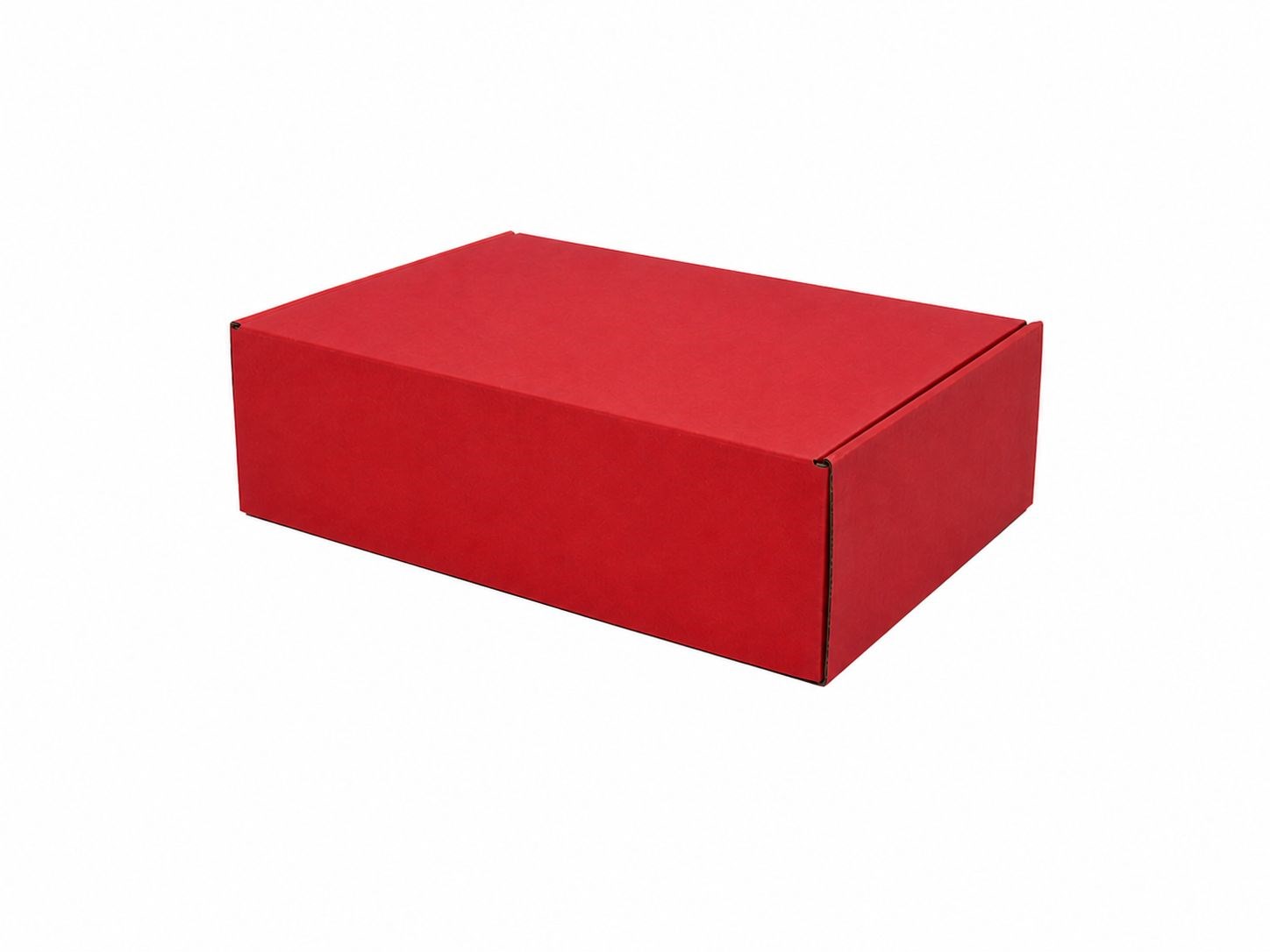 Karton Wykrojnikowy 240x170x70mm Czerwony Eleganckie Pudełko Wysyłkowe