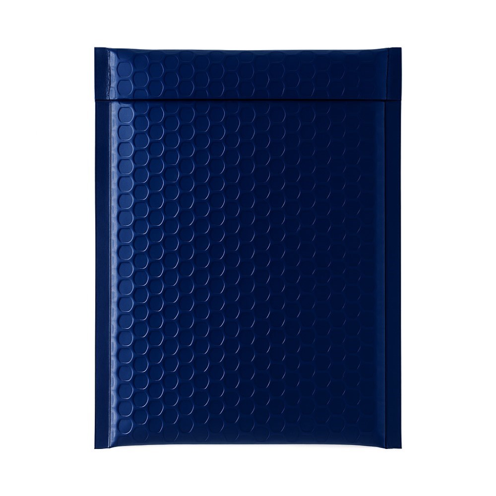 Koperta Bąbelkowa Metaliczna 270x360 mm Granatowa – Duży format H18