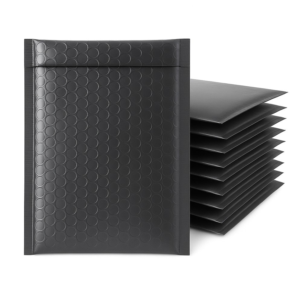 Koperta bąbelkowa Metaliczna 230x324mm Grafitowa 100szt e-commerce