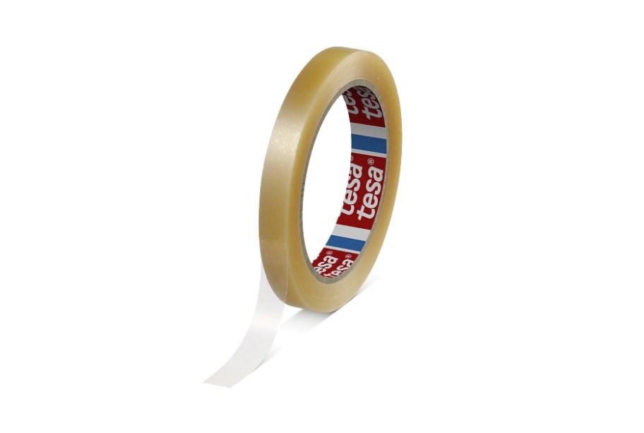 Tesa Taśma Solvent transparentna 25mm/66m Taśma Do Pakowania Mocna