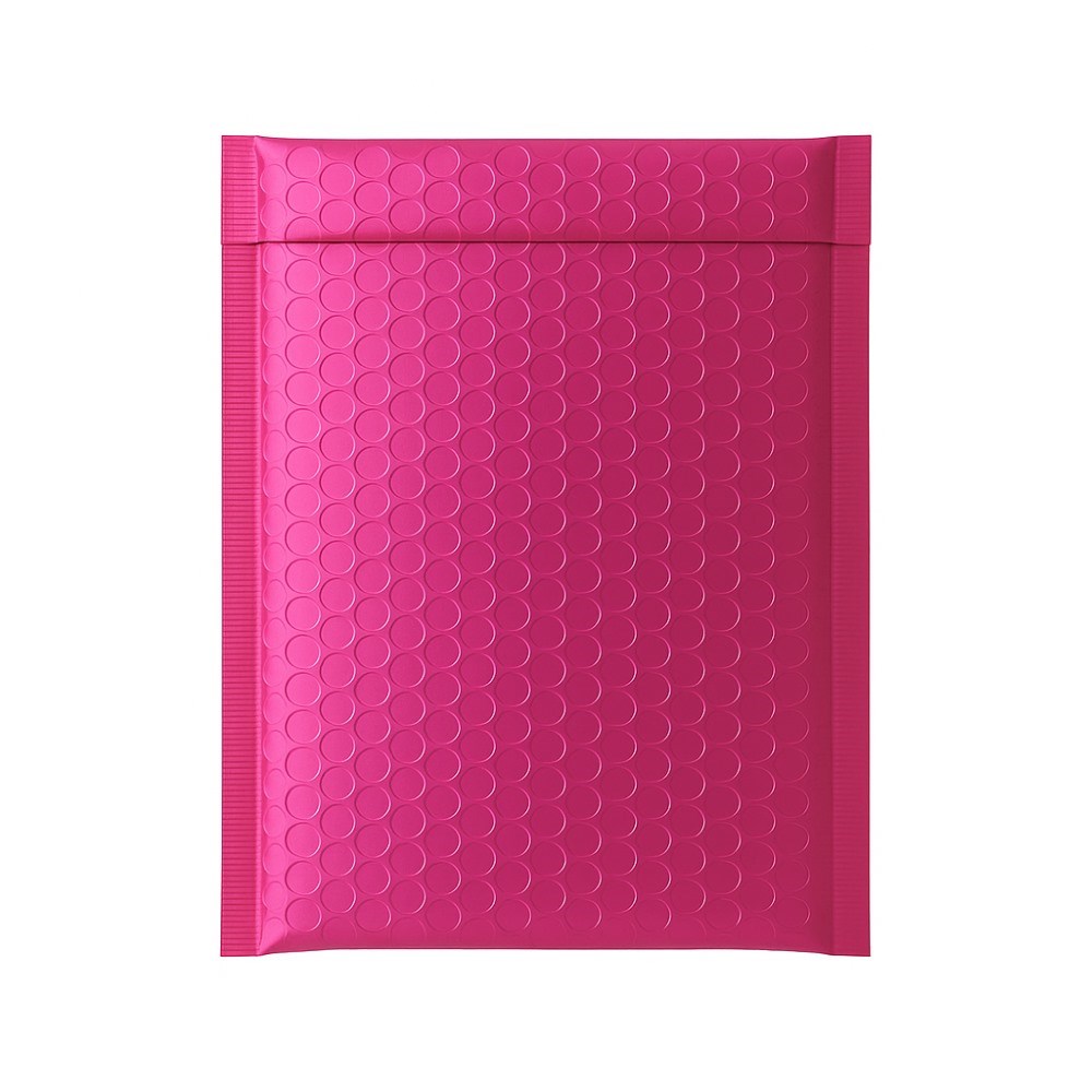 NeoEnvelope Koperta Bąbelkowa Metaliczna 270x360 mm Różowa – Eleganckie Koperty