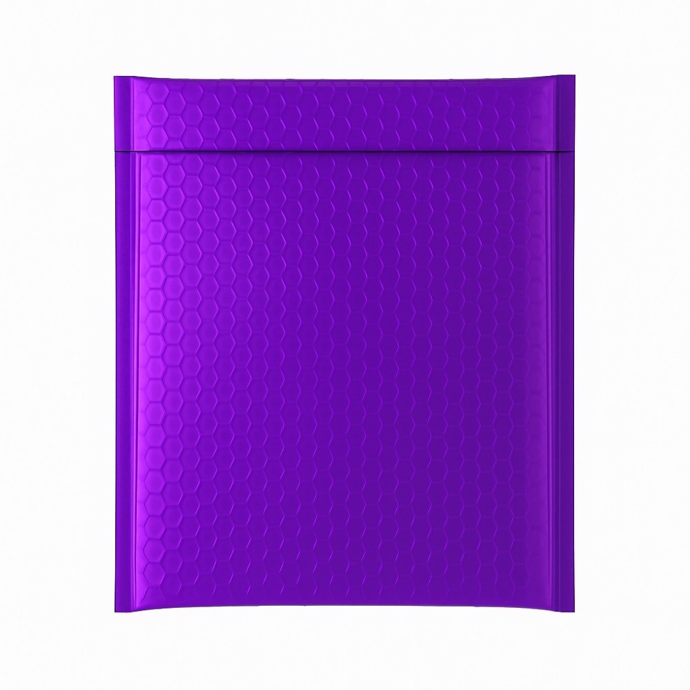 Koperta bąbelkowa Metaliczna 180x250 mm Fioletowa - Estetyczny wygląd