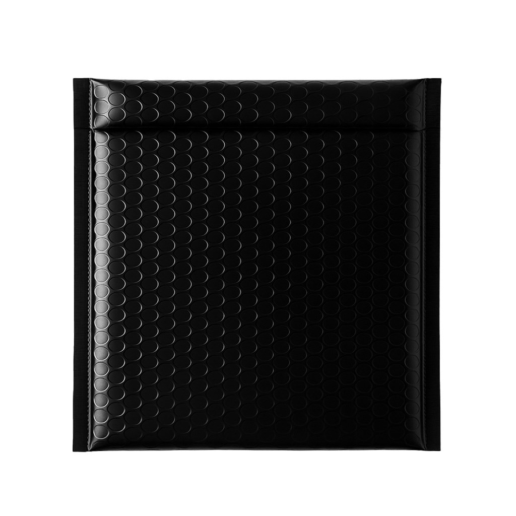 Ochronna koperta pęcherzykowa metaliczna czarna 165x165 mm na płyty CD