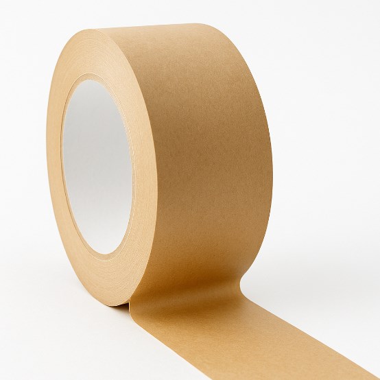 Taśma papierowa pakowa ekologiczna brąz 48 mm 50 m do kartonów