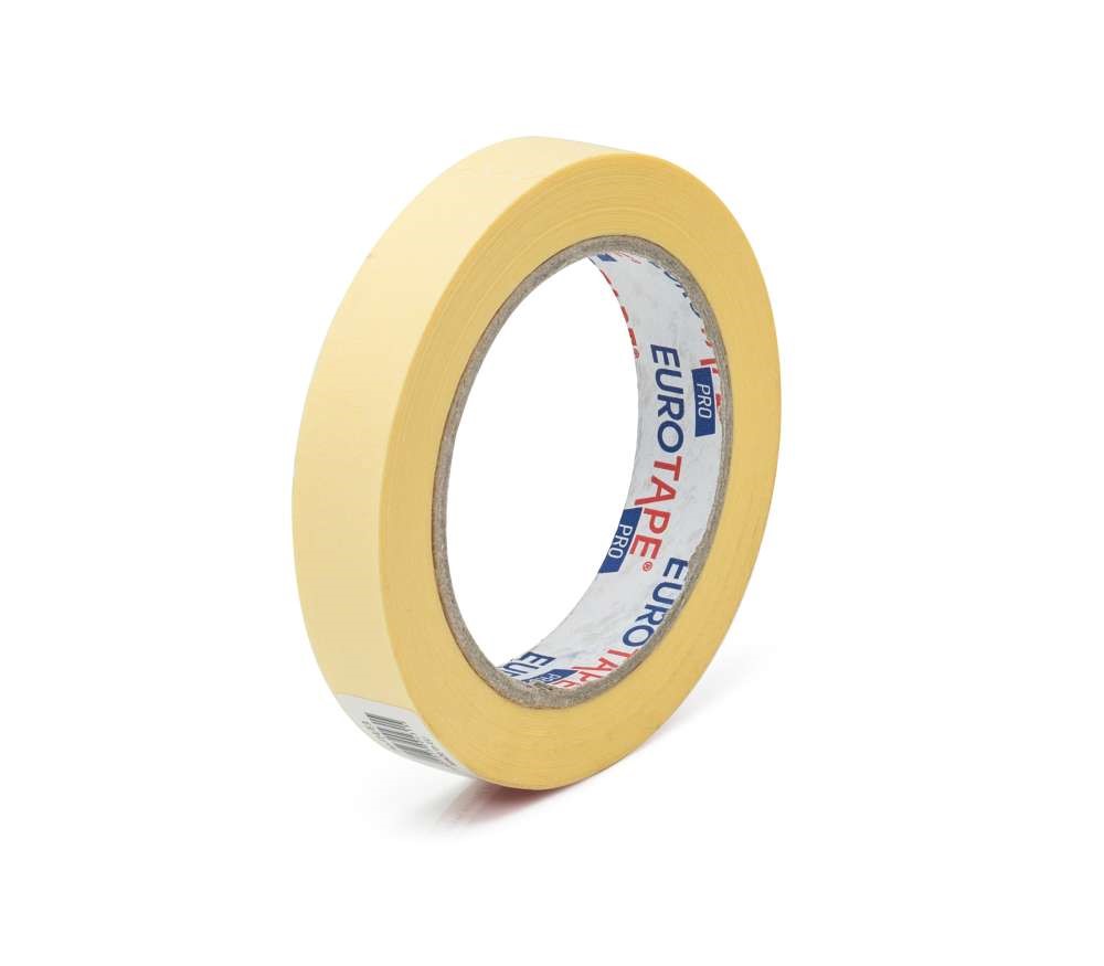 Taśma malarska papierowa maskująca żółta 19 mm x 50 m do malowania