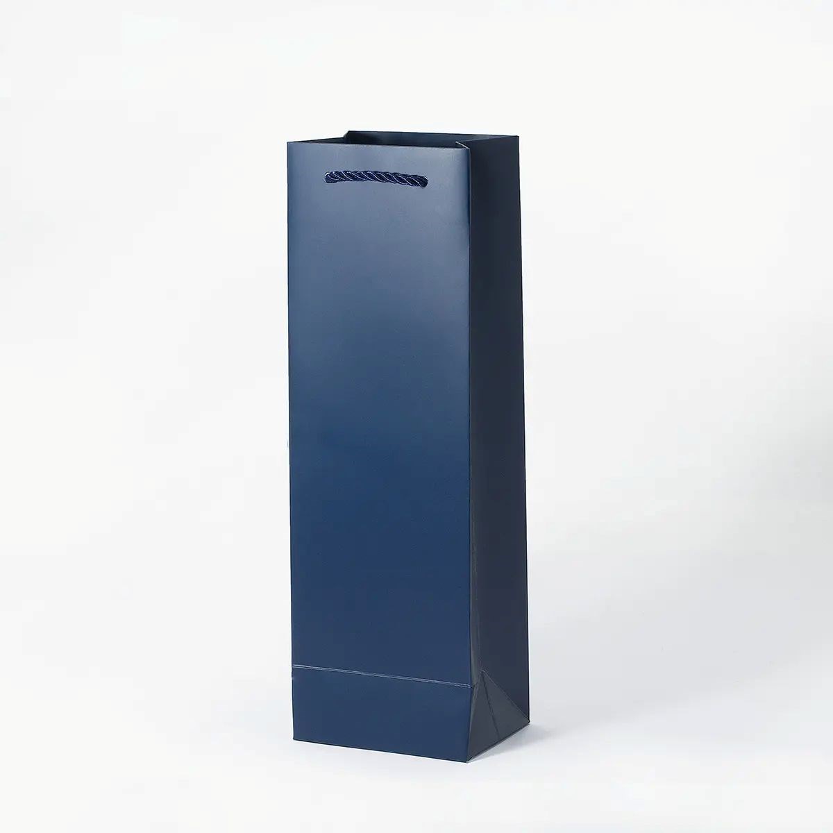 Torba Papierowa na Wino Granatowa 115x90x355 Prezentowa