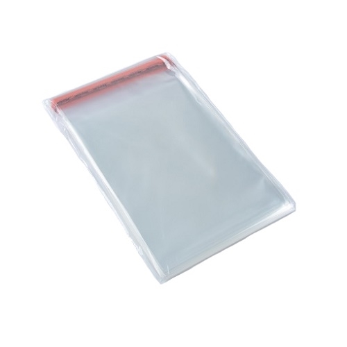 Torebki foliowe zaklejane A5 z paskiem kleju 15x21,5+3 cm 100 szt.