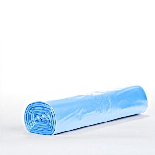 Worki na śmieci LDPE 60l A50 niebieskie mocne 50 szt. 60x80 cm