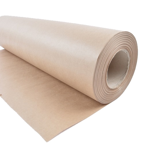 Mocny papier pakowy Kraft prążkowany w rolce 120 cm 5 kg 80 g/m2