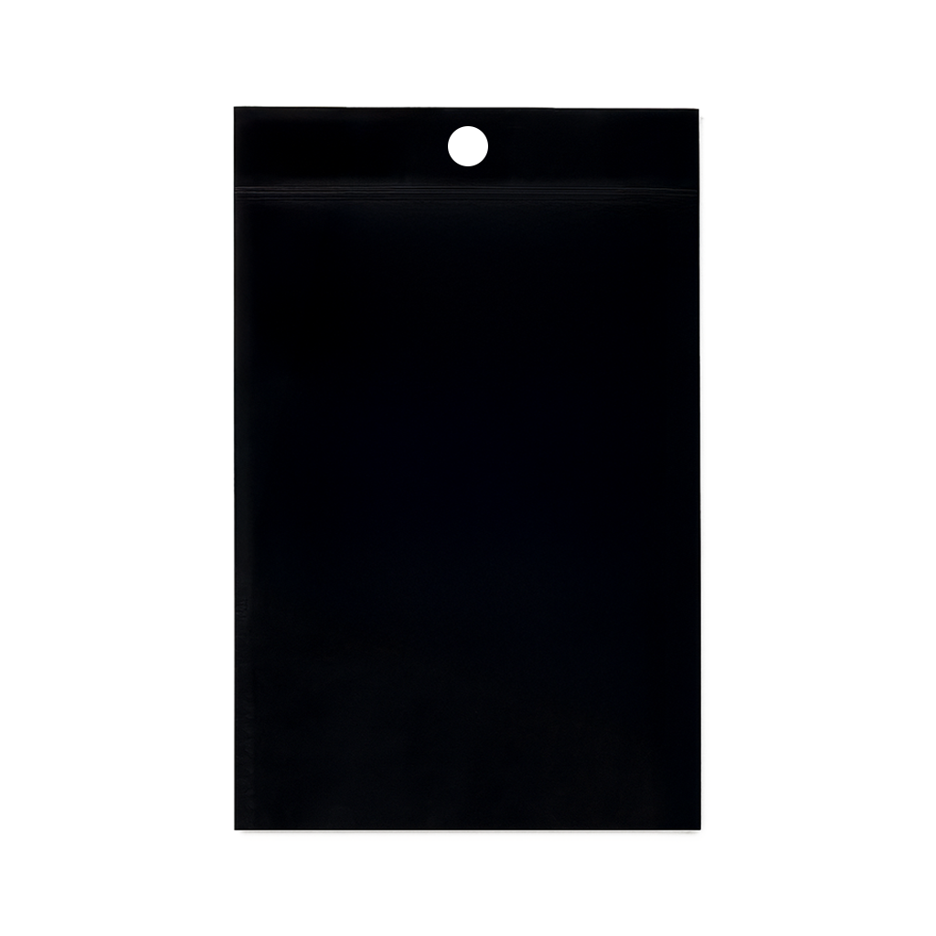 Torebki strunowe woreczki z zamknięciem 40x60mm 50um czarne 50 szt.